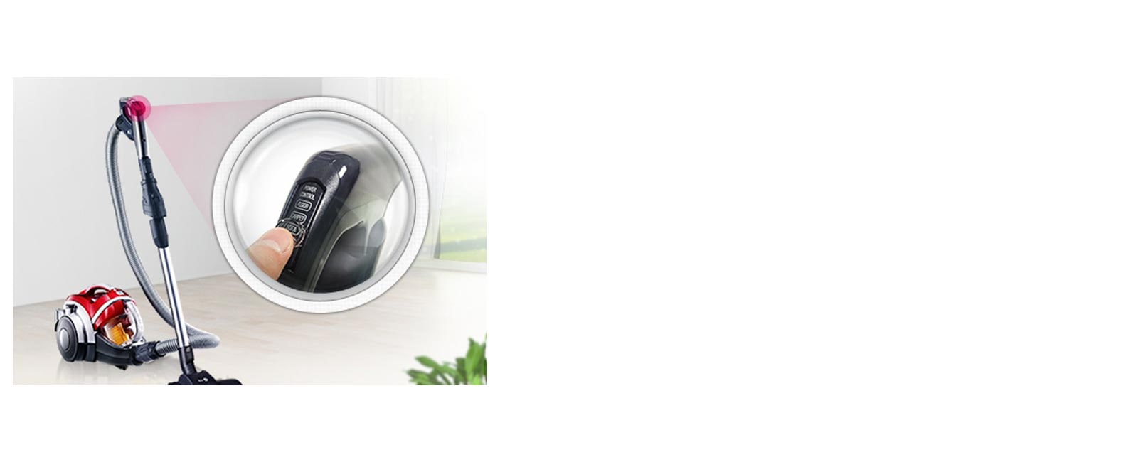 Commande à glissière de poignée